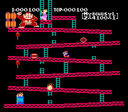 Picture of the game Donkey Kong