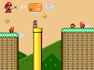 Screenshot from Super Mario PC Challenge 6