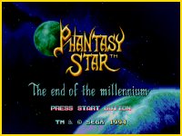Phantasy Star IV - The End of the Millennium