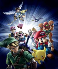 Figuren aus Super Smash Bros. Brawl